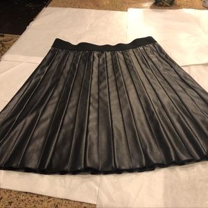 Women's faux leather skirt size 12
